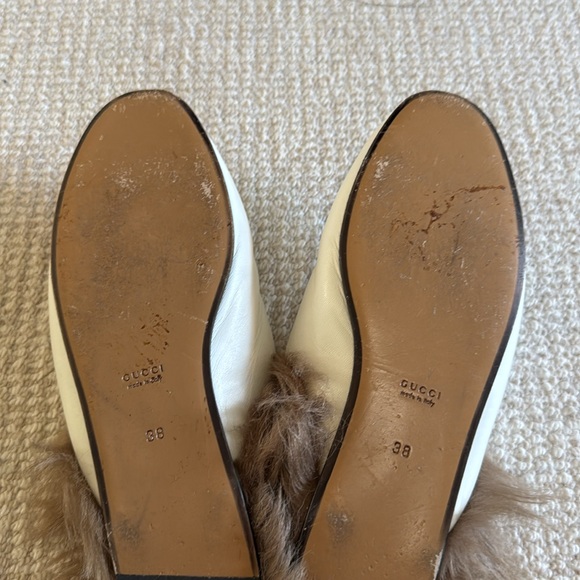 Gucci Princetown Mule w/ Fur - Picture 3 of 6